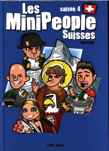 Couverture de l'album Les MiniPeople suisses Tome 4 Saison 4