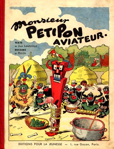 Couverture de l'album Monsieur Petipon aviateur