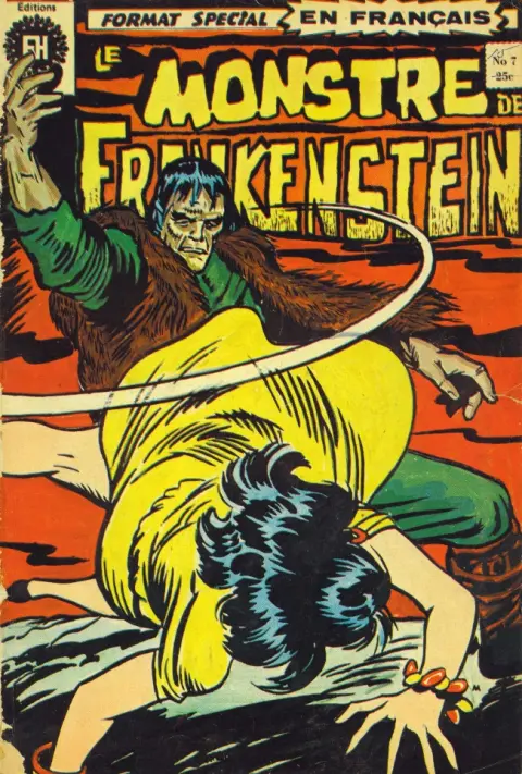 Le Monstre de Frankenstein Tome 7 La fureur d'un maniaque !