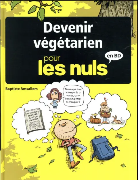 Pour les nuls en BD Tome 8 Devenir végétarien pour les nuls en BD