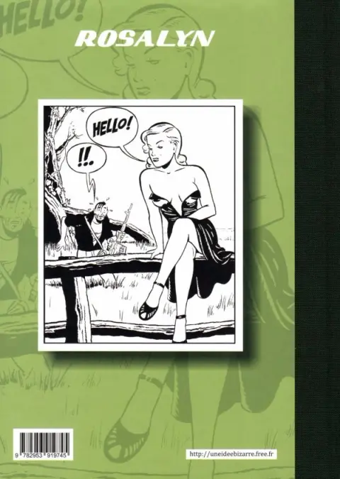 Verso de l'album Rosalyn