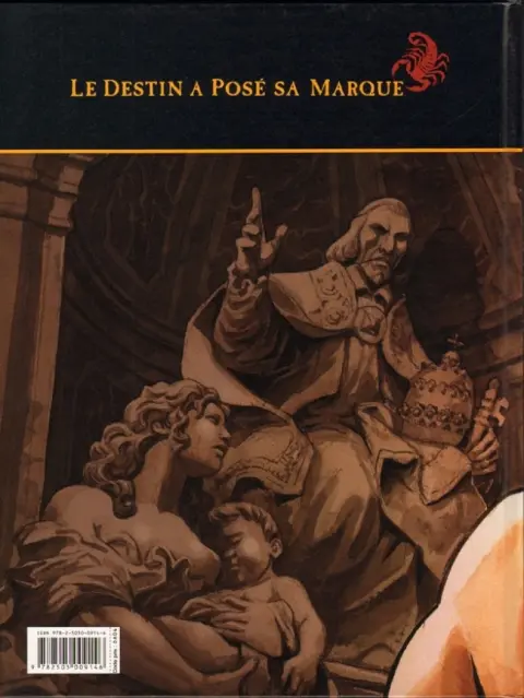 Verso de l'album Le Scorpion Tome 9 Le Masque de la Vérité