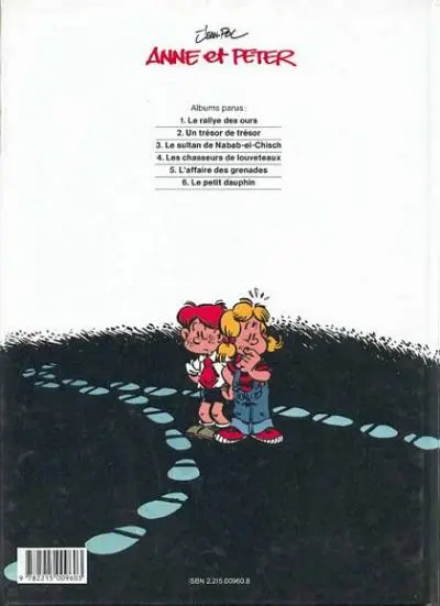 Verso de l'album Anne et Peter Tome 5 L'affaire des grenades