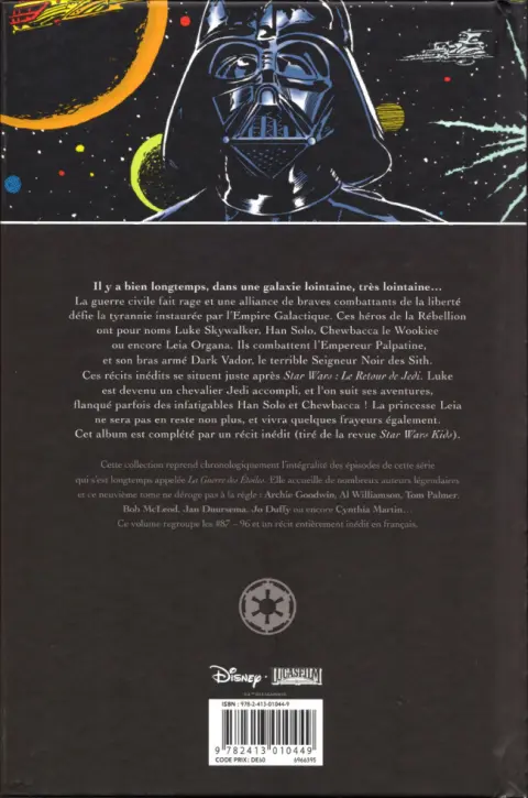 Verso de l'album Star Wars - Classic Tome 9