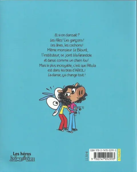 Verso de l'album Ariol Tome 10 Les petits rats de l'opéra