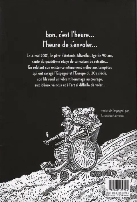 Verso de l'album L'Art de voler