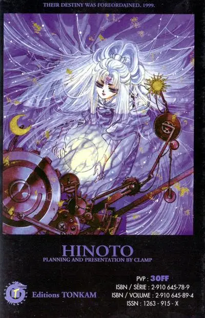 Verso de l'album X Tome 2 The High Priestess