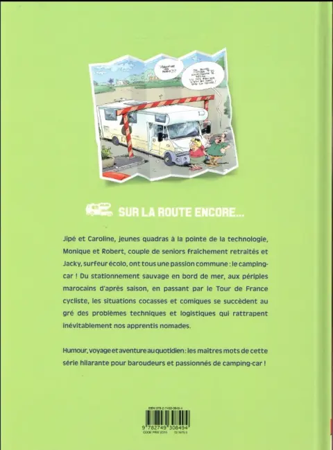 Verso de l'album Camping Globe Trotter Car / Camping Car Tome 1 Sur la route encore...