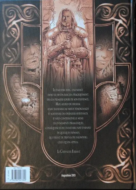 Verso de l'album Légende Tome 6 Le secret des Éïles