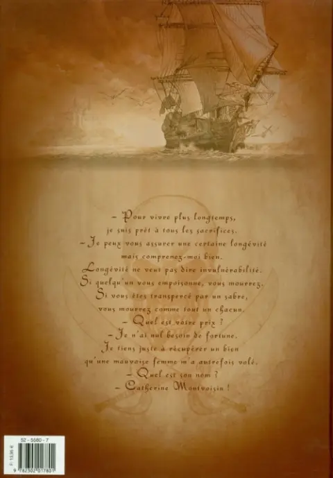 Verso de l'album Le Sang du dragon Tome 5 Ce bon vieux Louis !