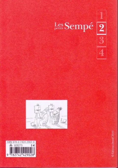 Verso de l'album Les petits Sempé Tome 2