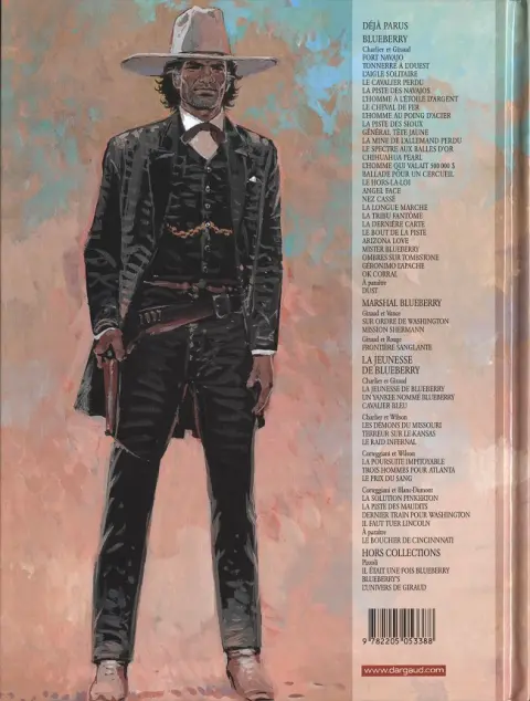 Verso de l'album Blueberry Tome 27 OK Corral