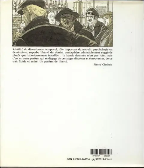 Verso de l'album Le Tonkinois