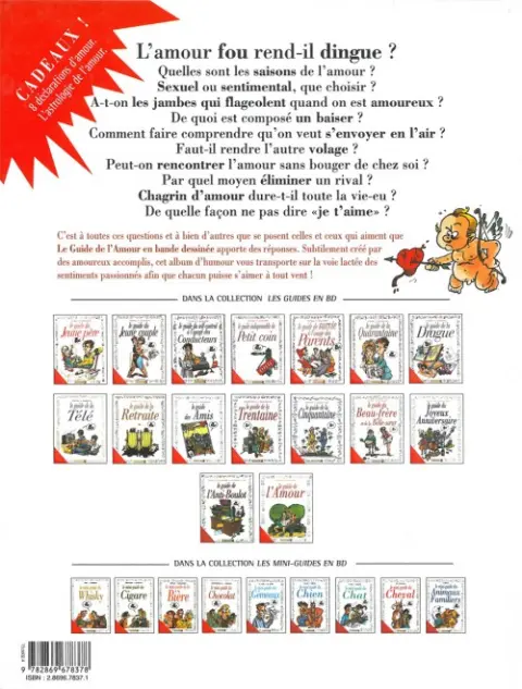 Verso de l'album Le Guide Tome 16 Le guide de l'amour