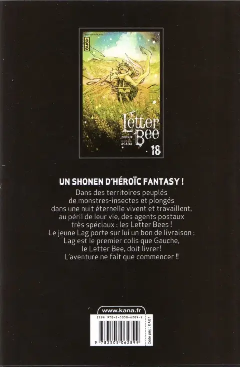 Verso de l'album Letter Bee 18