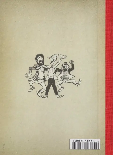 Verso de l'album Les Pieds Nickelés - La collection Tome 112 Les Pieds Nickelés ministres