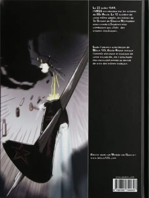 Verso de l'album Block 109 Tome 2 Étoile Rouge