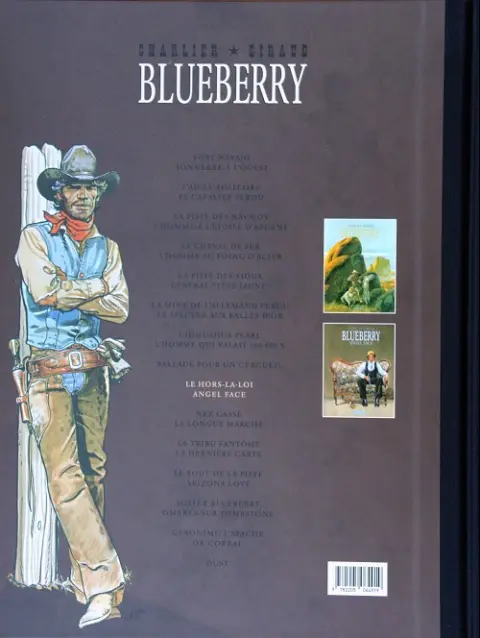 Verso de l'album Blueberry Intégrale Le Soir Volume 9