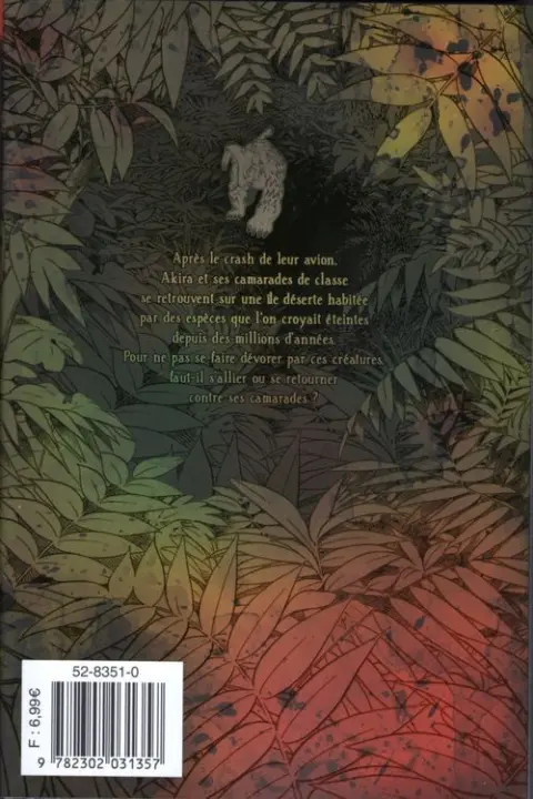 Verso de l'album Cage of Eden 1