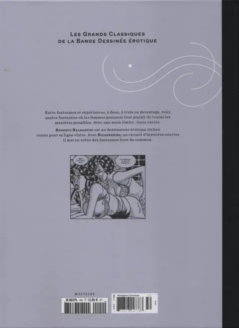 Verso de l'album Les Grands Classiques de la Bande Dessinée Érotique - La Collection Tome 100 Bizarreries - Tome 3