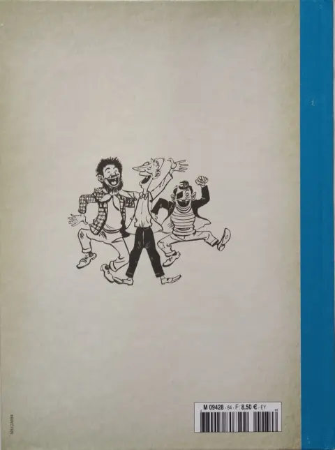 Verso de l'album Les Pieds Nickelés - La collection Tome 84 Les Pieds Nickelés percepteurs
