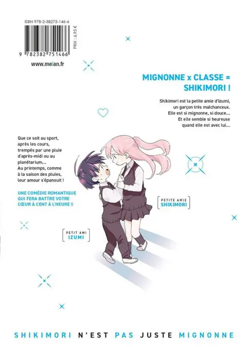 Verso de l'album Shikimori n'est pas juste mignonne 2
