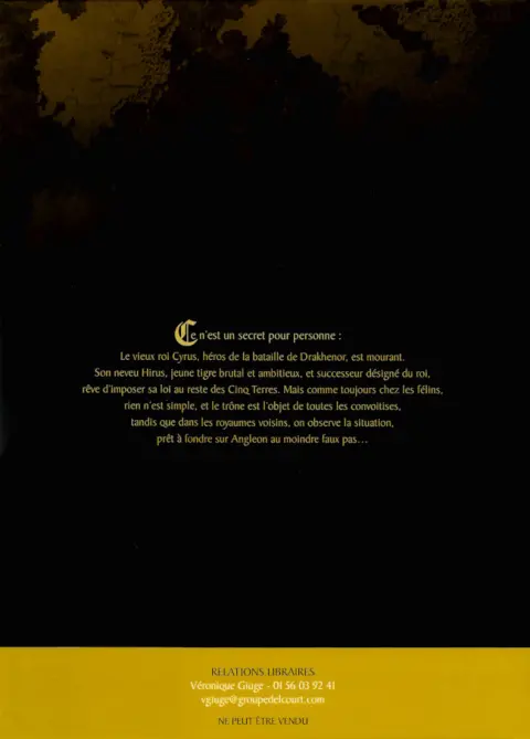 Verso de l'album Les 5 Terres 1 De toutes mes forces