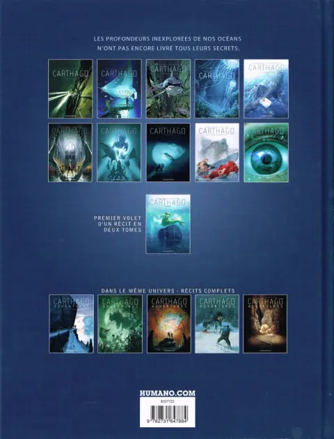 Verso de l'album Carthago Tome 11 Kane
