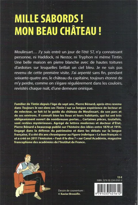 Verso de l'album Mille sabords ! Mon beau château !