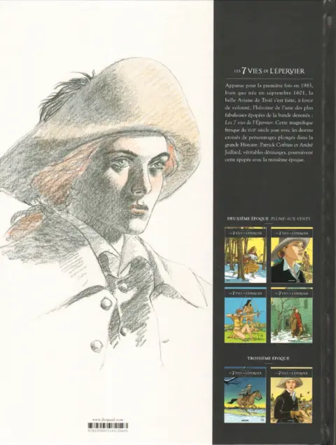 Verso de l'album Les 7 Vies de l'Épervier Troisième époque Tome 2 ... Qu'est-ce que ce monde ?