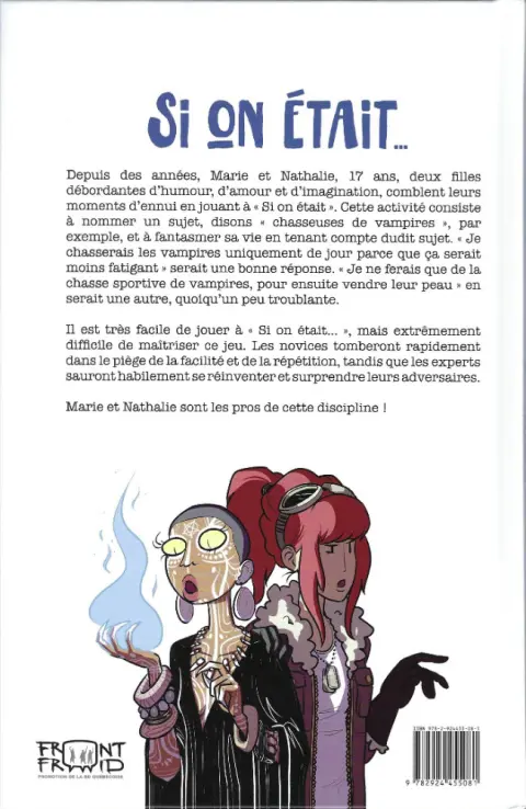 Verso de l'album Si on était... 1