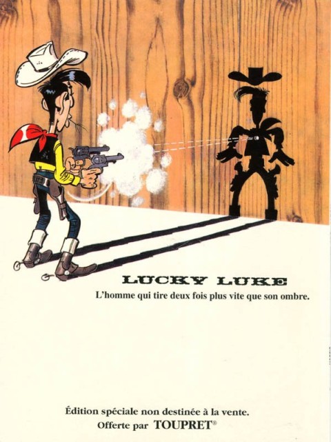 Verso de l'album Lucky Luke Tome 60 L'amnésie des Dalton