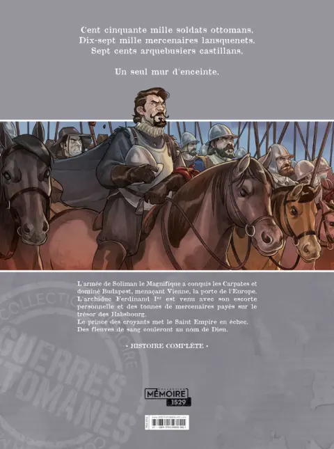 Verso de l'album 1529, le siège de Vienne
