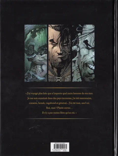 Verso de l'album Conan le Cimmérien Tome 3 Au-delà de la rivière noire