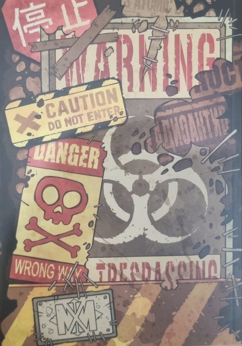 Verso de l'album Toxic Dump Planet Tuko