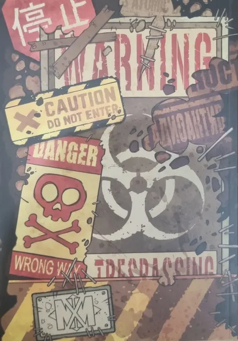 Verso de l'album Toxic Dump Planet Tuko