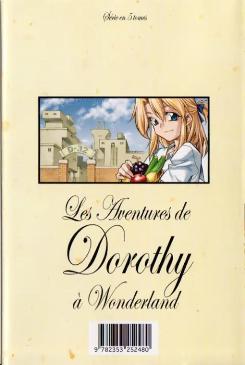 Verso de l'album Dorothy 1