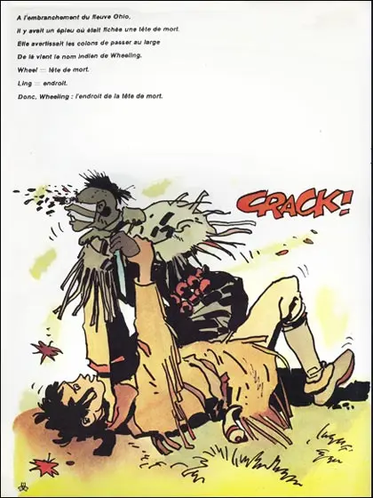 Verso de l'album Fort Wheeling Tome 2ème époque