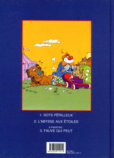 Verso de l'album Le Grand Panic Circus Tome 2 L'abysse aux étoiles