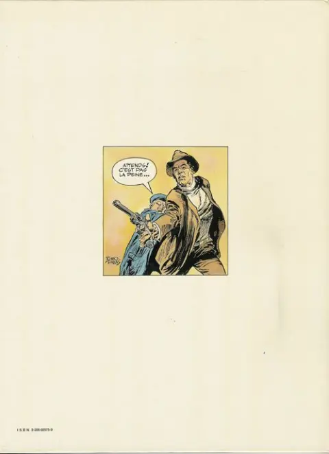 Verso de l'album Les Inoxydables Tome 1