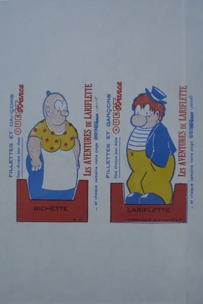 Verso de l'album Lariflette Tome 6
