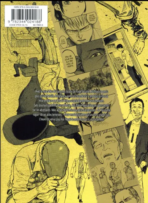 Verso de l'album Ajin : Semi-Humain 10