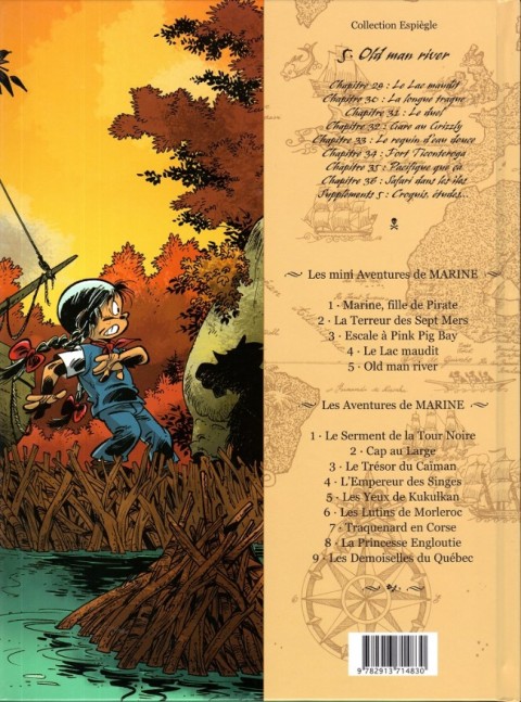 Verso de l'album Les mini aventures de Marine Tome 5 Old man river