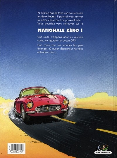 Verso de l'album Nationale zéro Tome 1