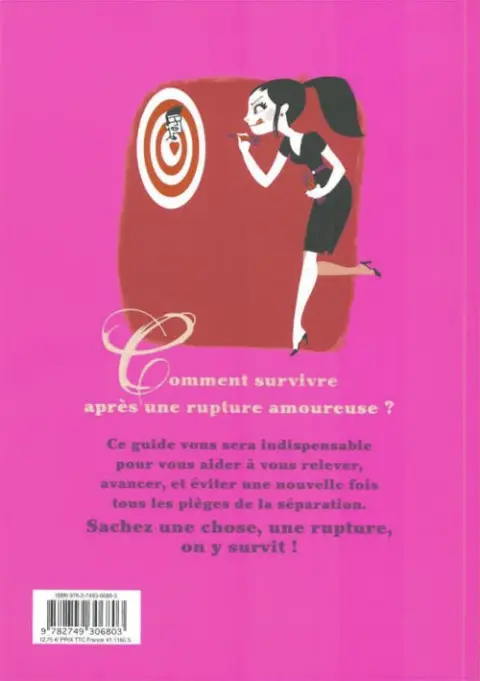 Verso de l'album Petit Manuel de survie pour les filles qui se font larguer par leur mec