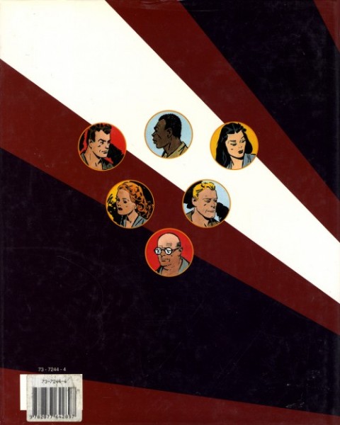 Verso de l'album Les Pionniers de l'espérance Intégrale Vol. 6 1965-1966