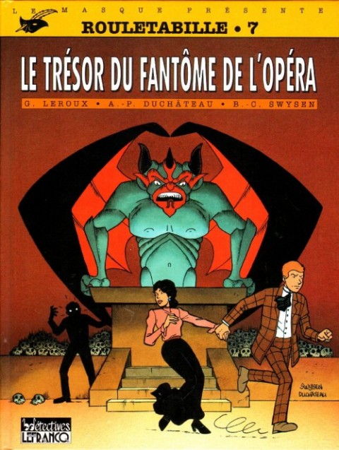 Couverture de l'album Rouletabille CLE Tome 7 Le trésor du fantôme de l'opéra