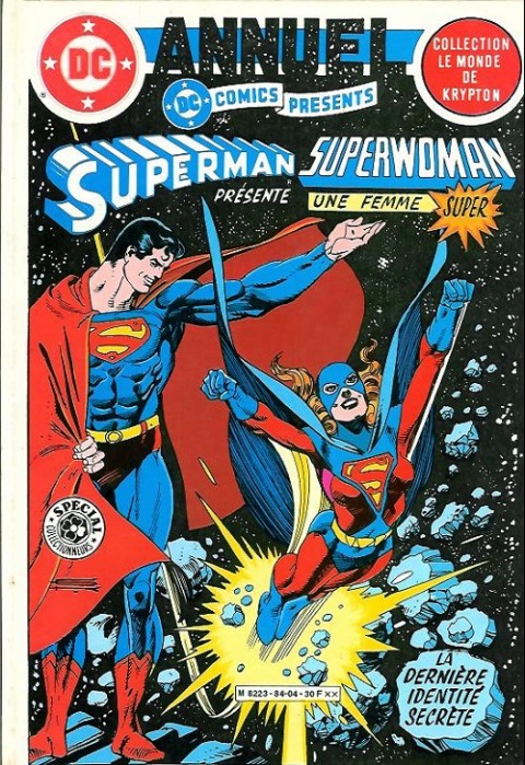 Couverture de l'album Superman - Collection le Monde de Krypton Tome 6 Superman présente superwoman, une femme formidable