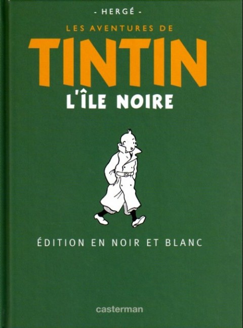 Couverture de l'album Tintin Édition du centenaire (N&B) Tome 8 L'île noire