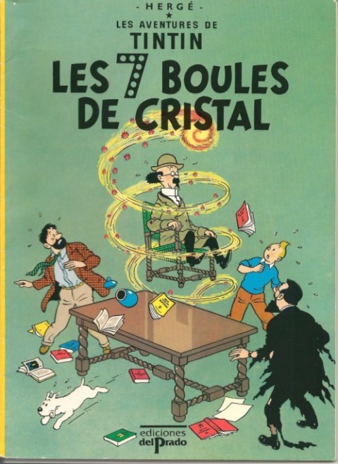 Couverture de l'album Tintin Tome 1 Les 7 boules de cristal